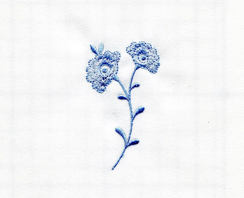 Rose Pillow with Wing Needle Work - Image 9