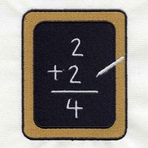Back to School Embroidery