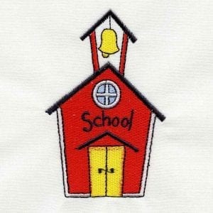 Back to School Embroidery