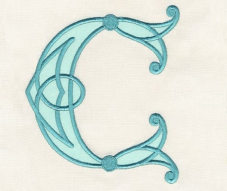 Celtic Alphabet - Applique