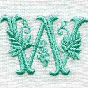 Vintage Vineyard Alphabet