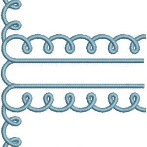 Dress Bodice Overlay with Cutwork Edge and Matching Sleeve Band (September 2014 Bonus Designs)