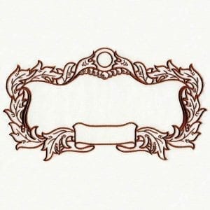 Large Ornate Frames