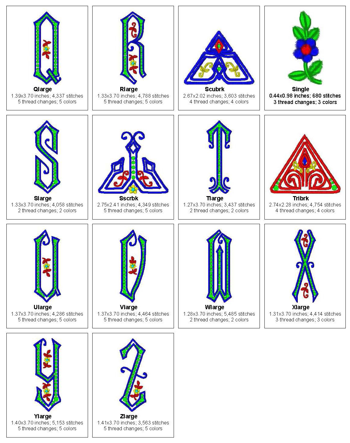 Detailed Alphabet - Image 2