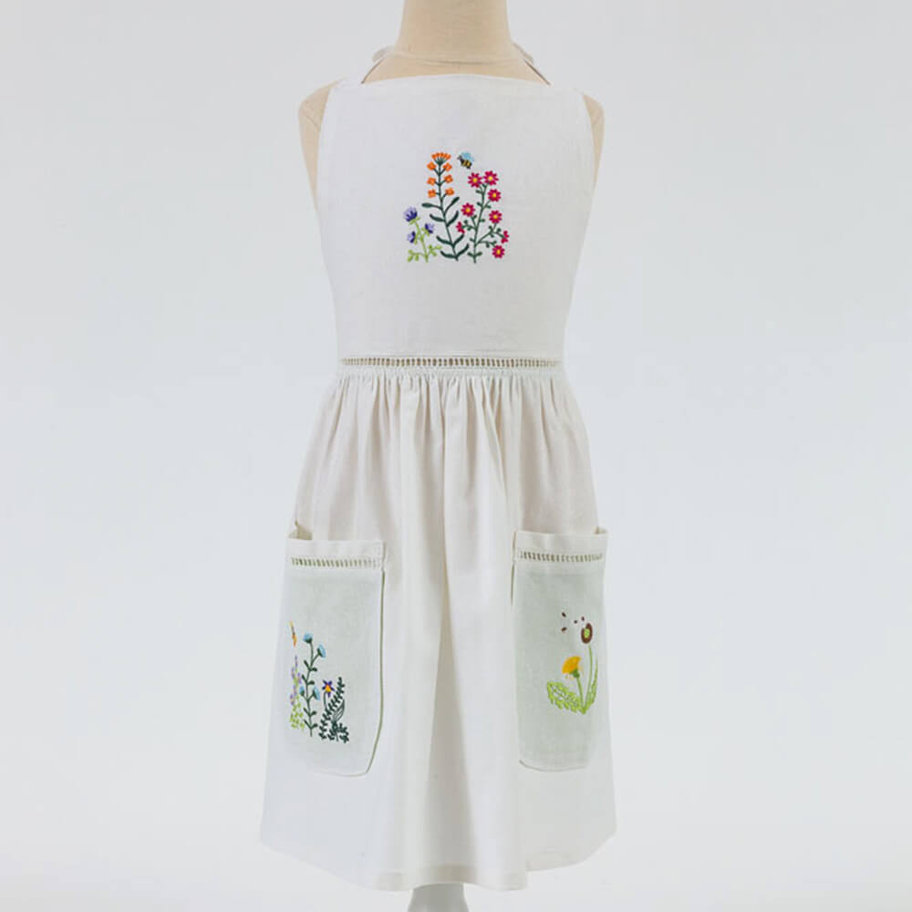 Wildflower Apron Kit - White - Image 2
