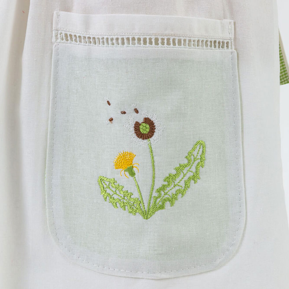 Wildflower Apron Kit - White - Image 4