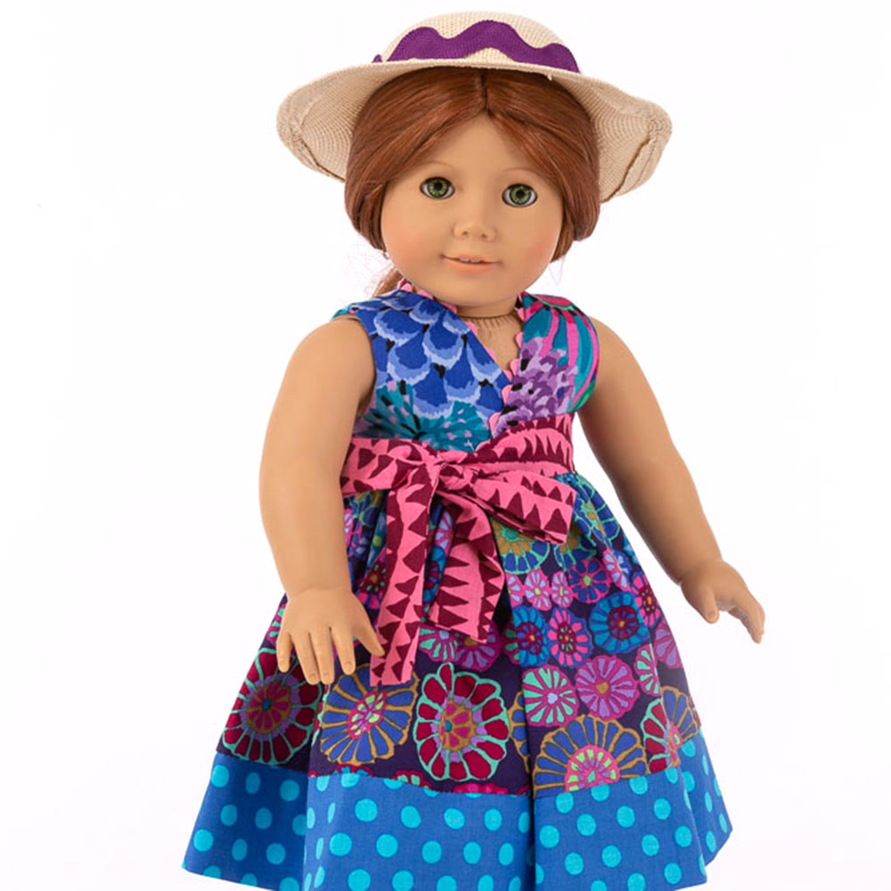 Lena Mae Front Wrap Dress - Image 3