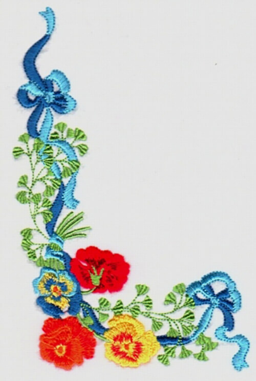 Pansies & Bows