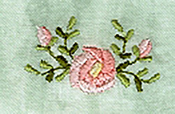 Cutwork Bow, Rose & Cross