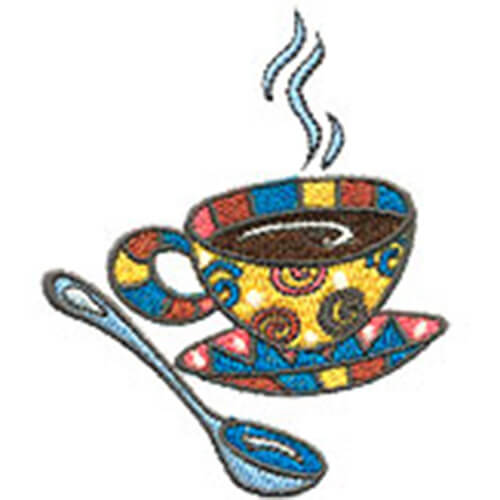 Cup O' Java and Floral Basket