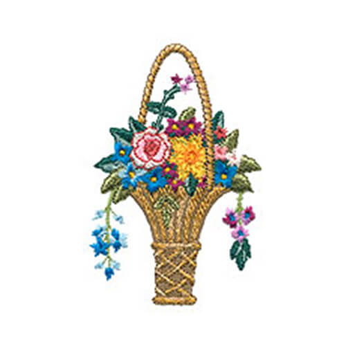 Cup O' Java and Floral Basket