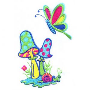 Mushrooms, Snails & Butterflies