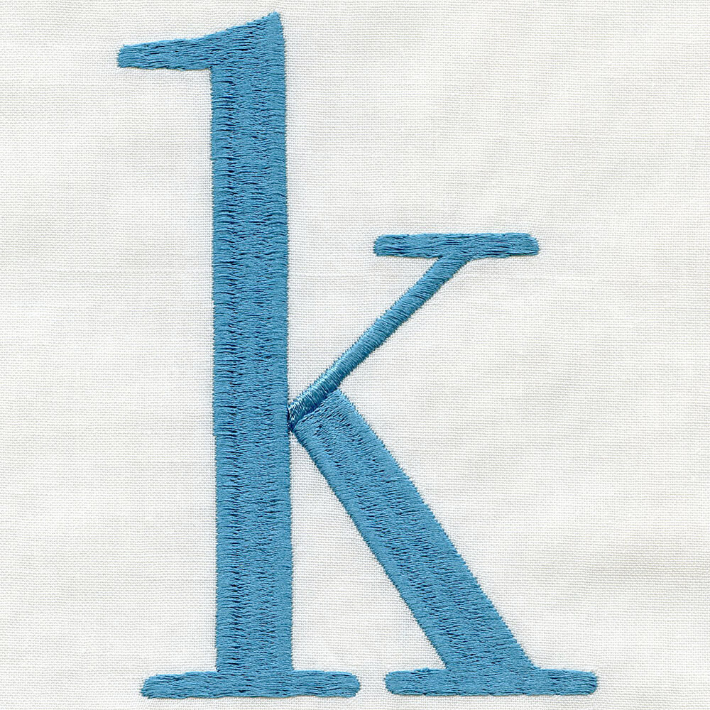 Hoffman Serif Alphabet