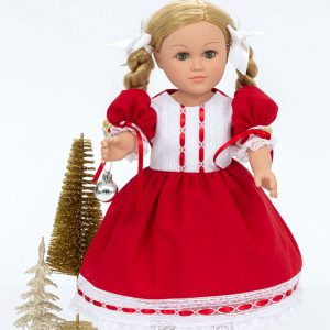 2021 Doll Club with Connie Palmer Noel Christmas Dress