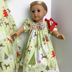 Connie Palmer Buttons & Bows Bishop Dress