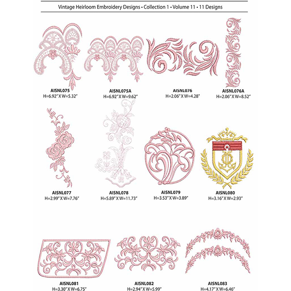 Vintage Heirloom Embroidery