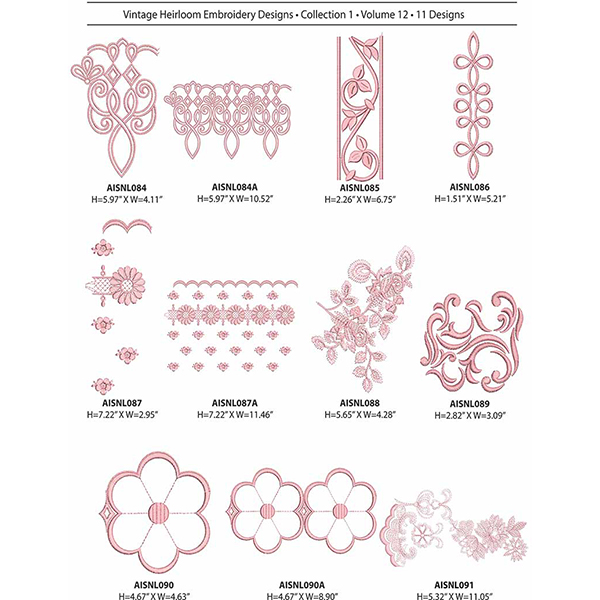 Vintage Heirloom Embroidery