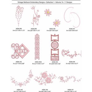 Vintage Heirloom Embroidery