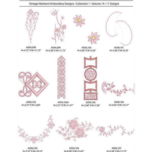 Vintage Heirloom Embroidery