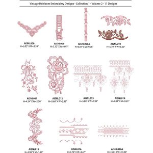 Vintage Heirloom Embroidery