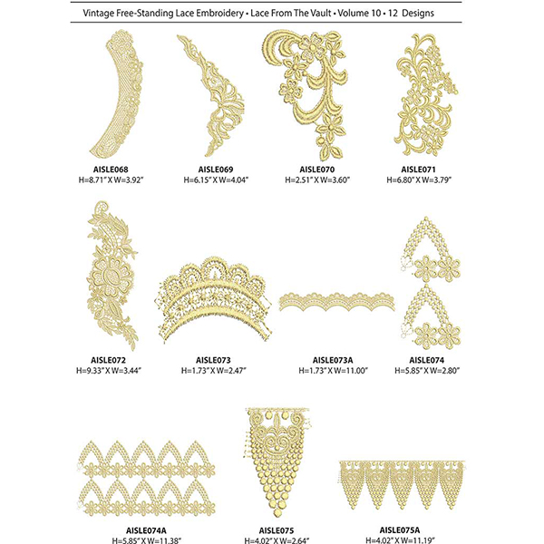Vintage Lace Embroidery