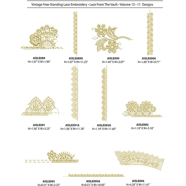 Vintage Lace Embroidery