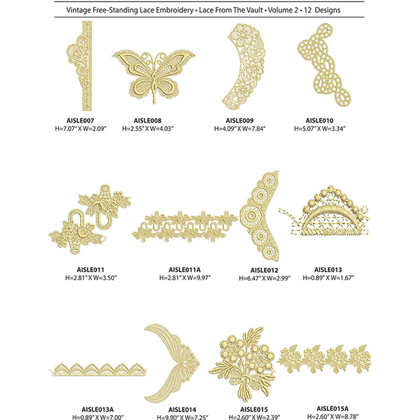 Vintage Lace Embroidery