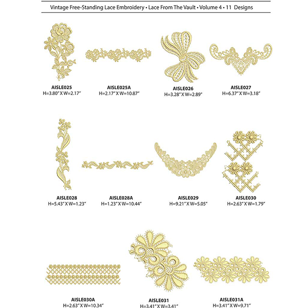 Vintage Lace Embroidery