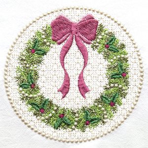 Evergreen Collection holiday machine embroidery Kathy Drew