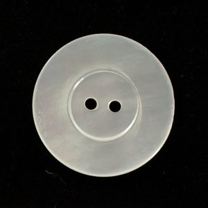 1" Flat Wide Rim Edge – 2-Hole Heirloom Buttons (Set of 4)