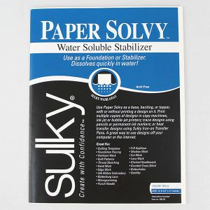 Sulky Paper Solvy Stabilizer