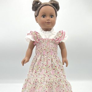 Mauve 18" Doll Dress