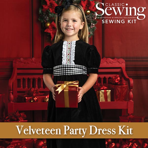 velveteen party dress