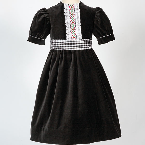 velveteen party dress