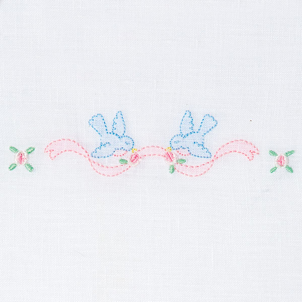 Bluebirds with Ribbon Insertion
