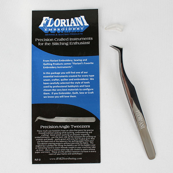 Floriani precision angle tweezers
